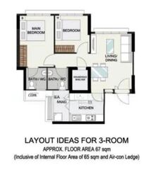 Blk 451A West Terra @ Bukit Batok (Bukit Batok), HDB 3 Rooms #618057981